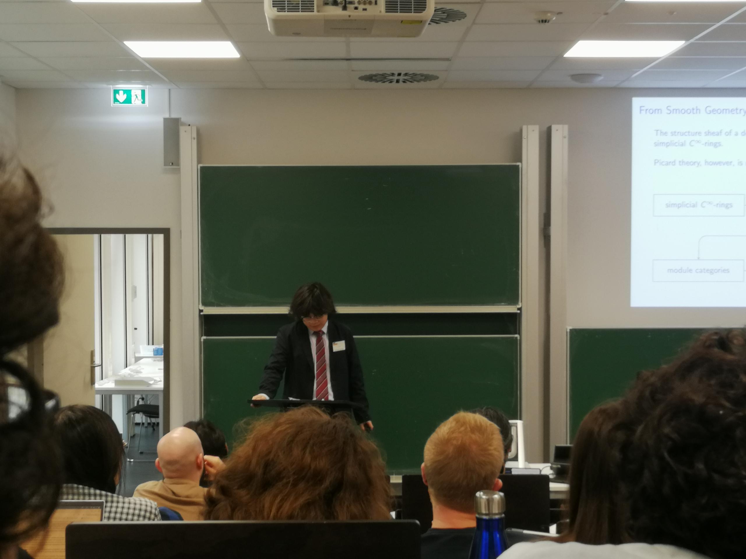 Presenting at CAU Kiel